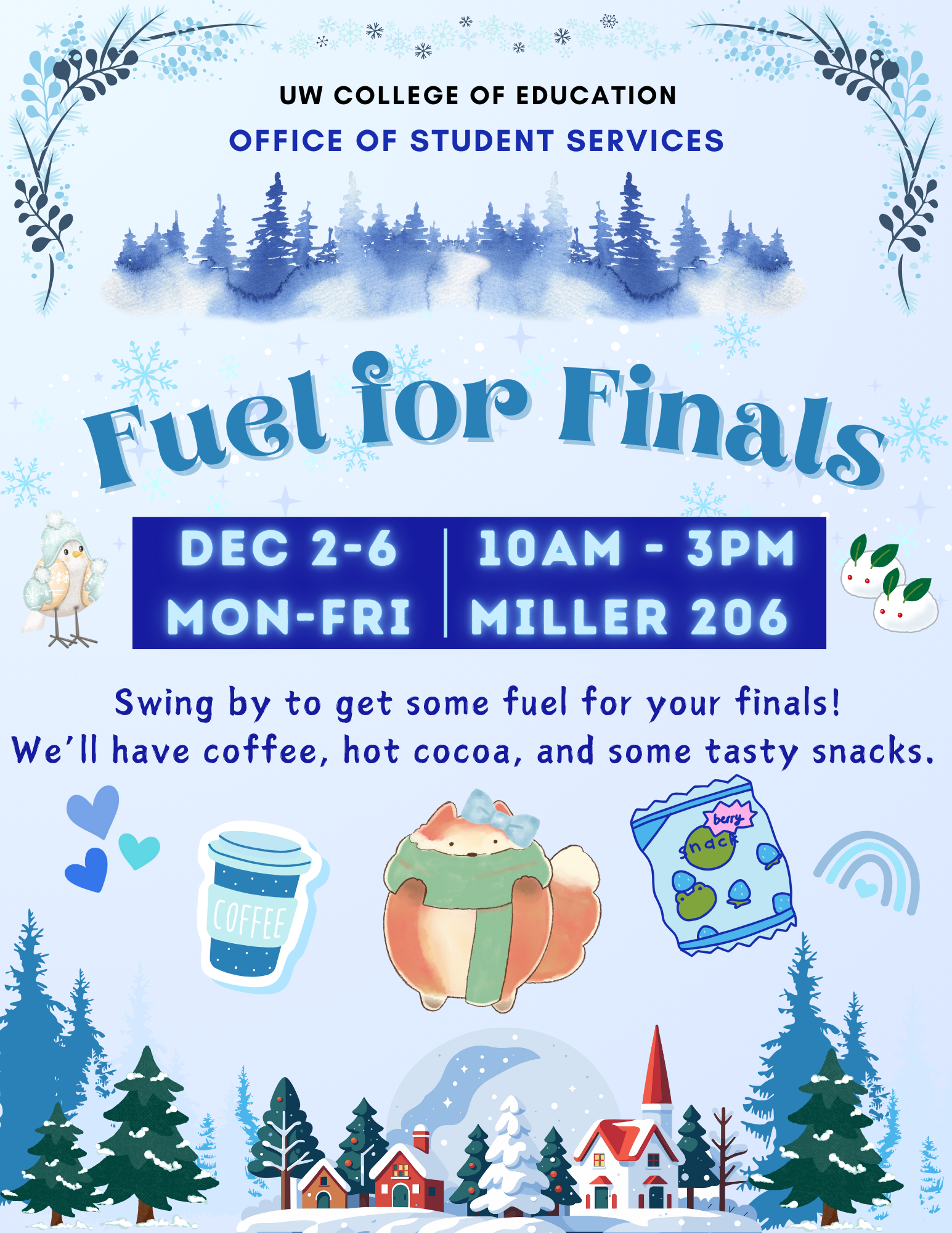 Fuel for Finals AUT24 Flyer