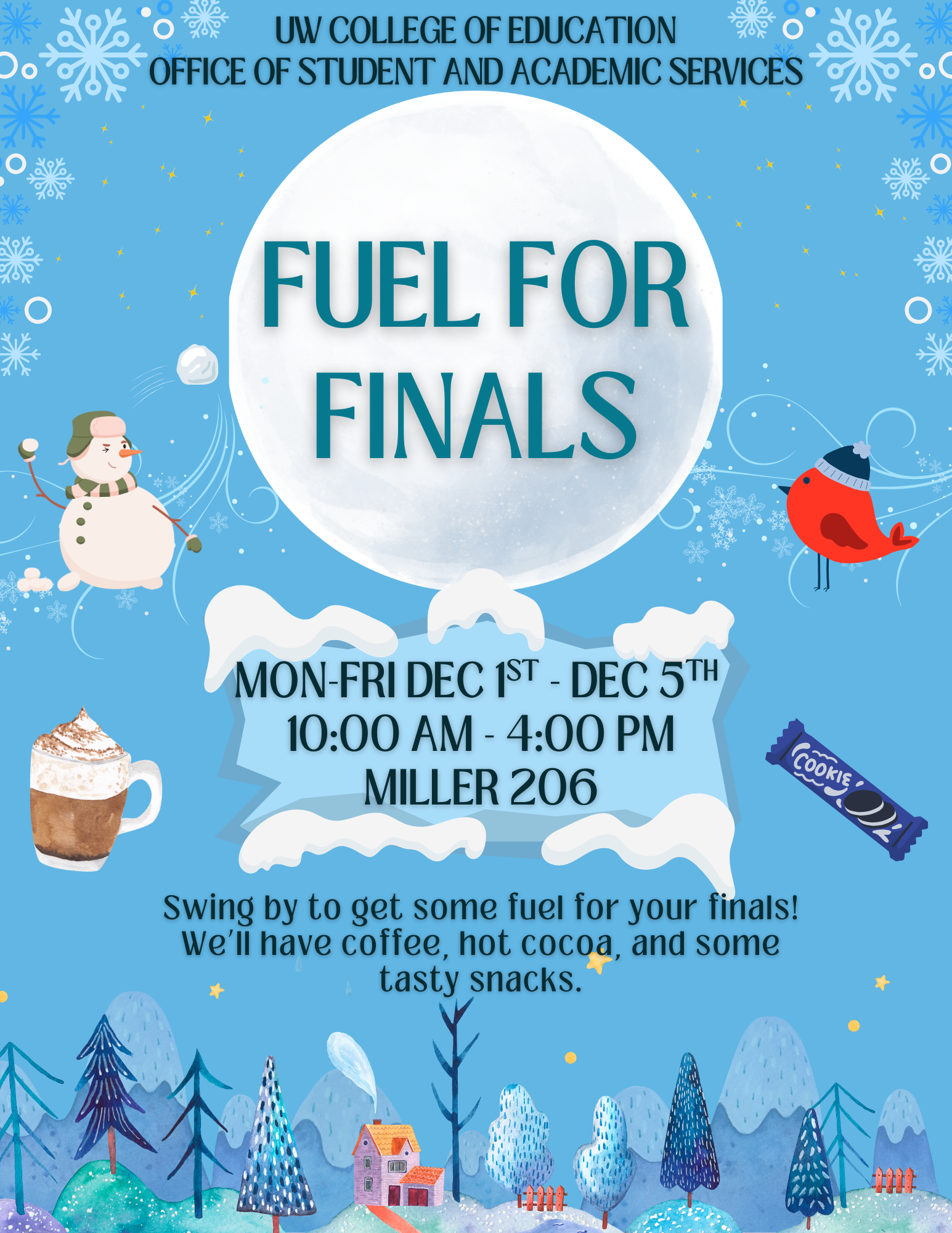Fuel for Finals AUT25 Flyer 