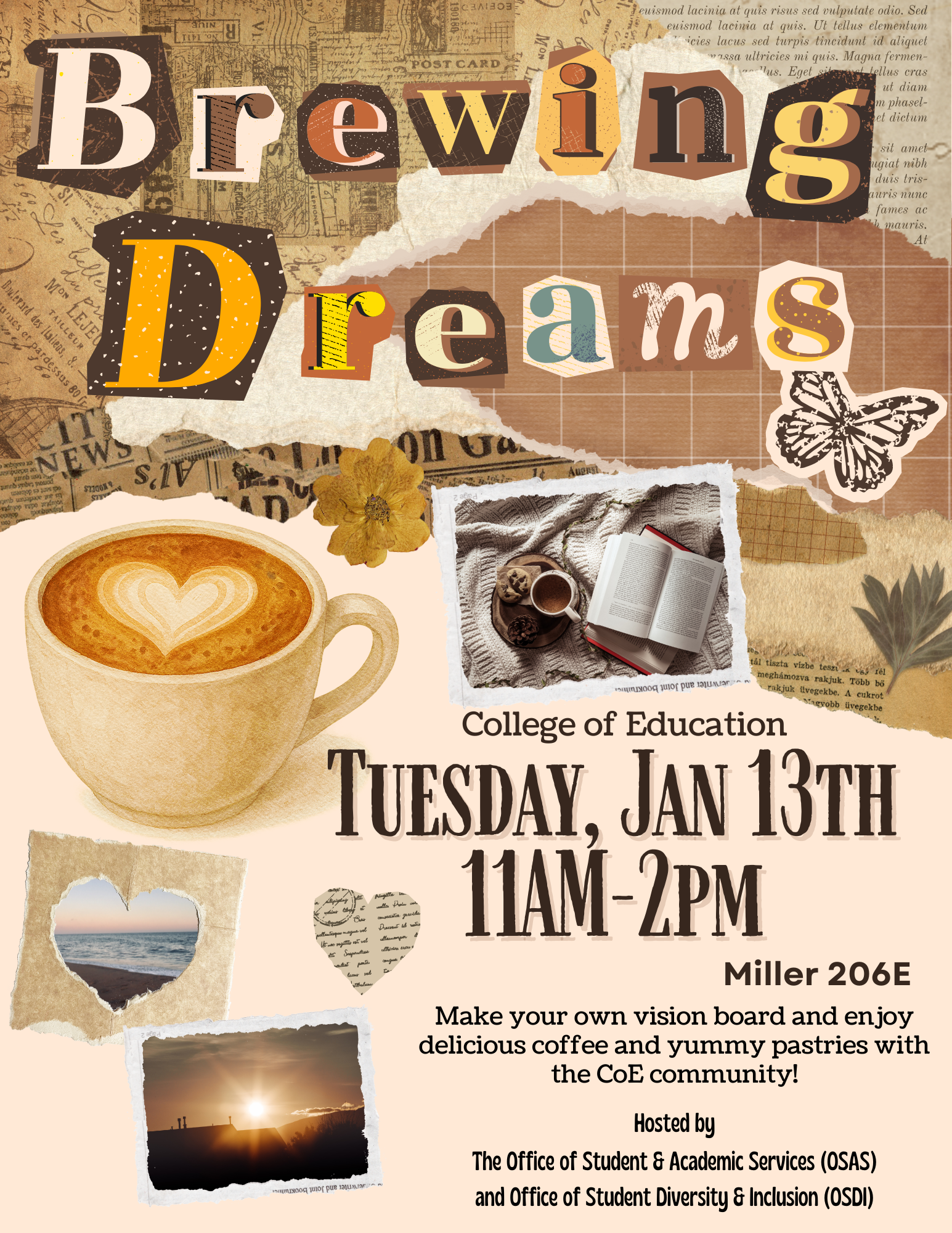 Brewing Dreams flyer