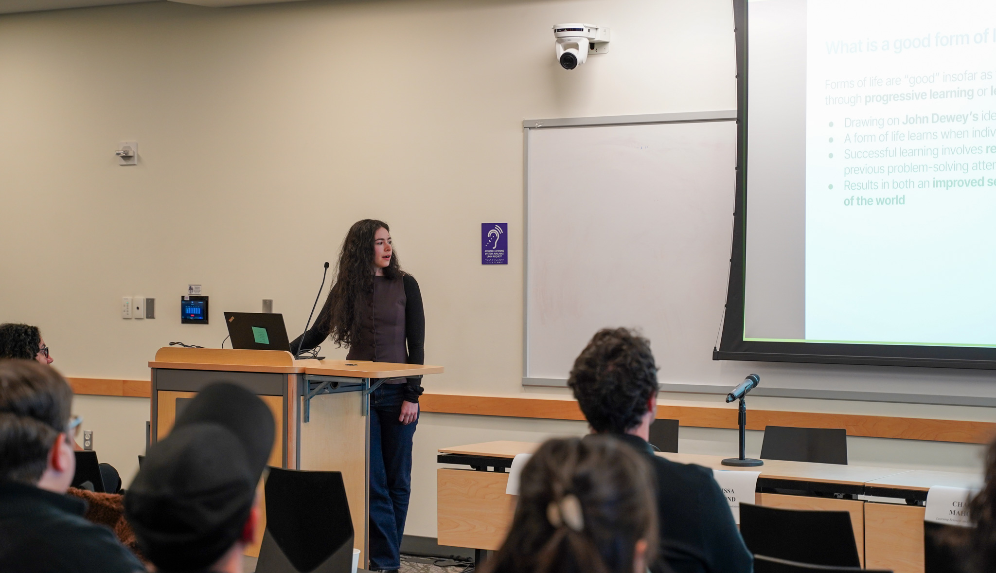 Student presentation