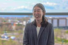 Dr. Sarah Jaewon Lee at the 2025 AERA Annual Meeting in Denver, Colorado